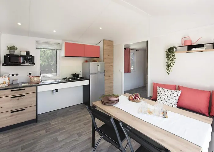 Mobil-home Pmr Avec Terrasse A - Api-1-52-1087 *