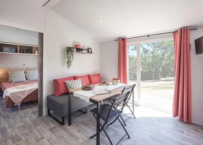 Mobil-home Pmr Avec Terrasse A - Api-1-52-1087 Кемпинг Сент-Илер-де-Рье